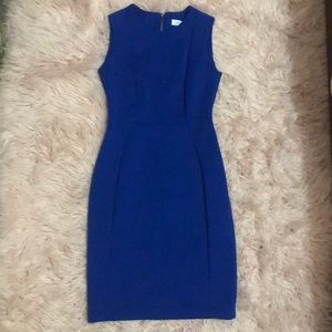 Blue Calvin Klein dress